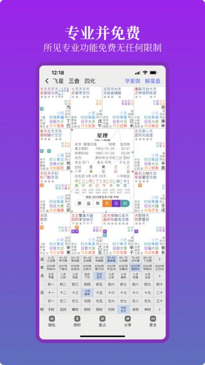 星理紫微斗数排盘软件下载 v2.0.1 v3.0.4