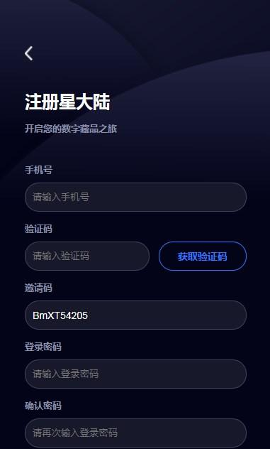 星大陆数藏app官方版图片1