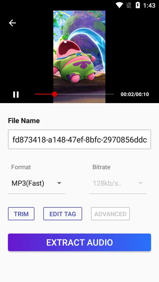 视频转mp3手机软件(Video to MP3 converter)免费版v3.0.0.311 安卓最新版 v6.0.4