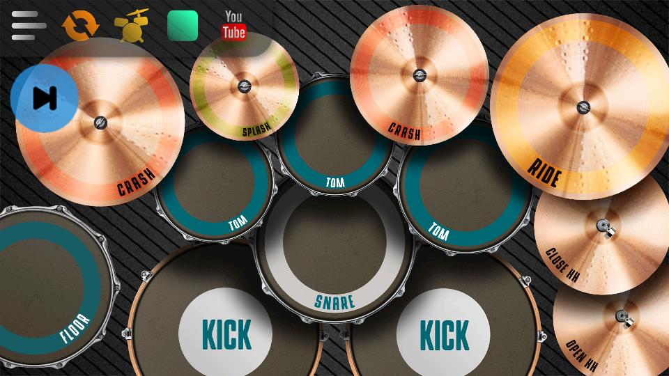 爵士鼓安卓Real Drum高级版v11.10.2 安卓高级版 v5.0.4