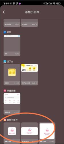 鲸鱼小组件手机美化