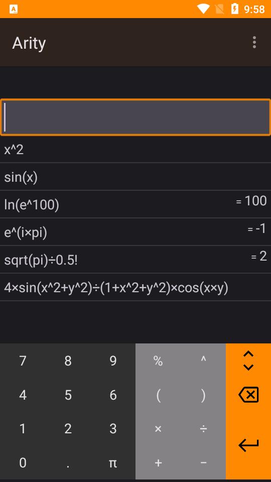 Arity数学函数绘图app免费版v1.50 安卓最新版 v6.2.2