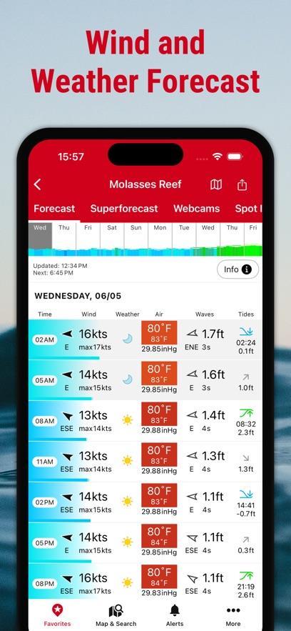 Windfinder软件官方版v3.35.0 安卓版 v6.1.2