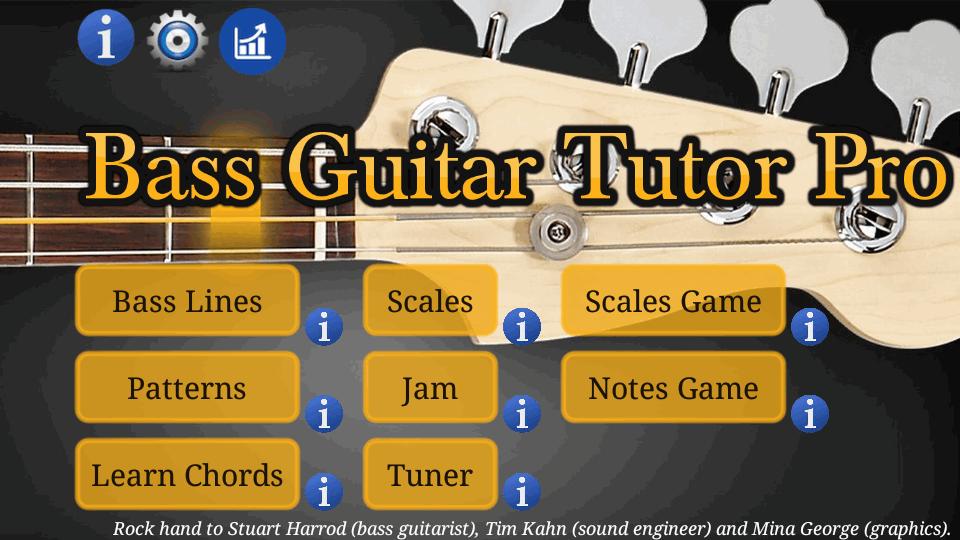 低音吉他导师专业版(Bass Guitar Tutor Pro)v149 安卓高级版 v5.0.2