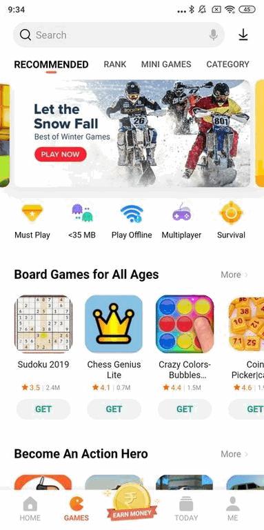 小米应用商店国际版(GetApps)安卓39.4.9.0 最新版 v4.4.1