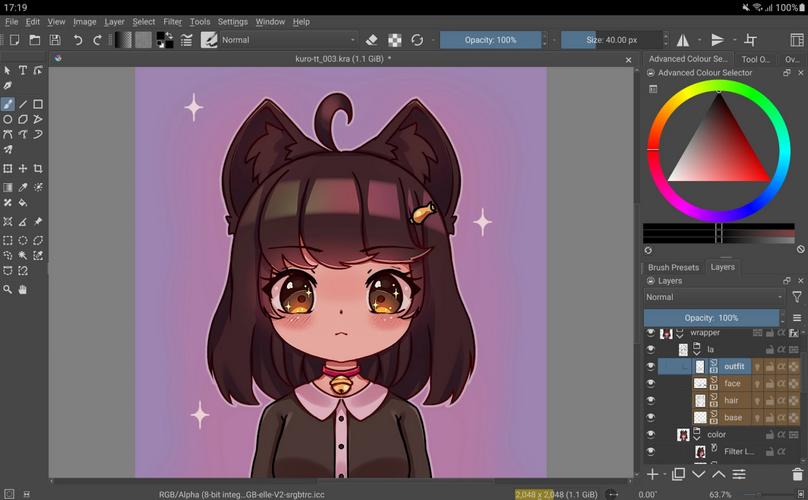 Krita手机最新版v5.2.1 中文最新版 v6.4.4