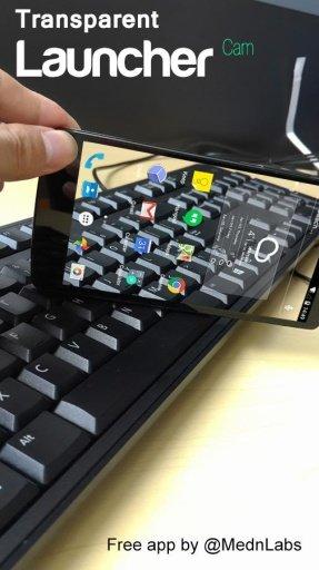 透明屏幕桌面启动器app