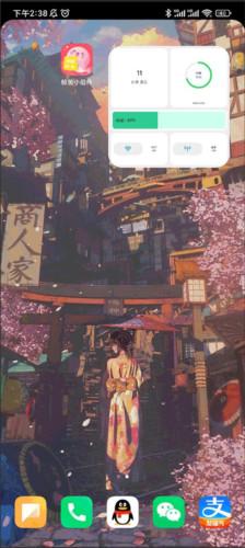 鲸鱼小组件手机美化