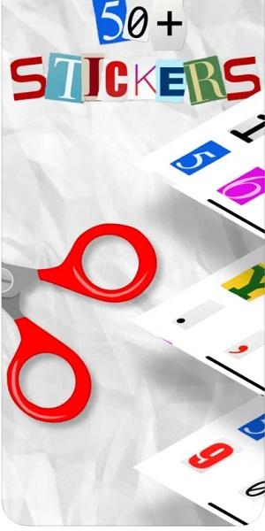 字母片段贴纸套装