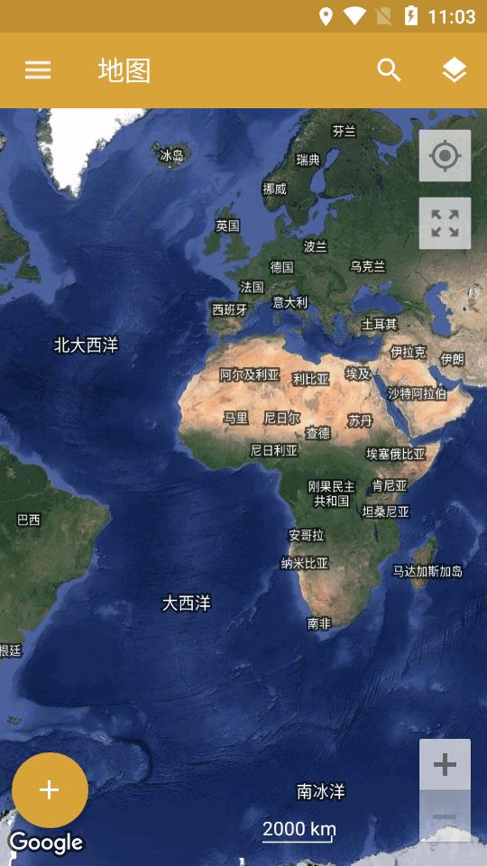 GPS面积距离测量