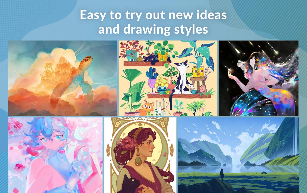 优动漫paint手机最新版Clip Studio4.1.1 安卓版 v4.3.2